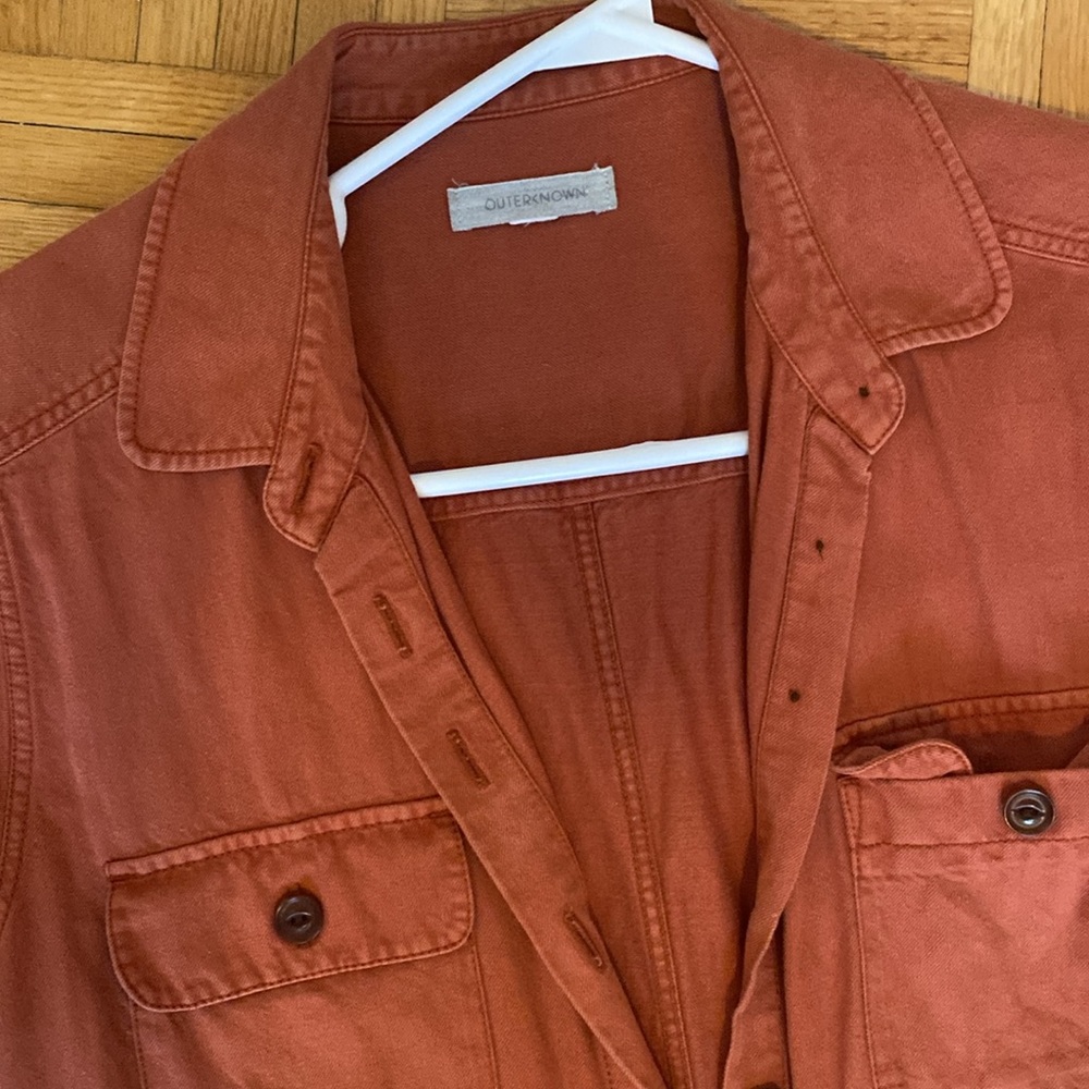 Outerknown Rust Jumpsuit - Picture 3 of 6